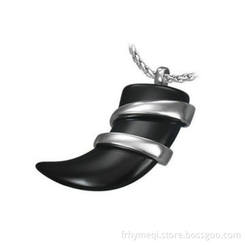 Ox Horn Stainless Steel Pendant, OEM and ODM Orders Welcomed